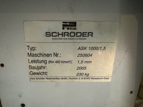 Segment abkantbank schröder - segment,